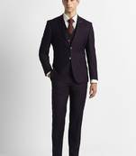 Slim fit single-breasted three-piece suits