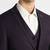 Slim fit single-breasted three-piece suits