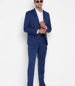 Tailored-fit single-breasted 2-piece suit