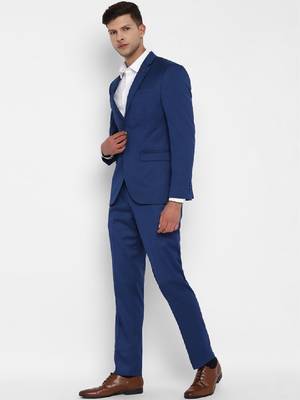 Tailored-fit single-breasted 2-piece suit 3