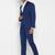 Tailored-fit single-breasted 2-piece suit