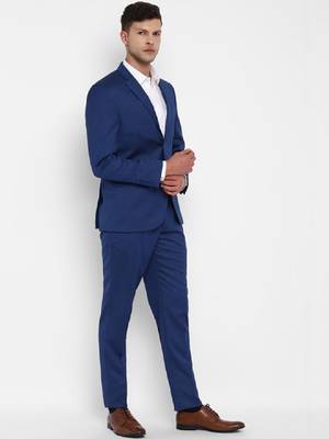Tailored-fit single-breasted 2-piece suit 4