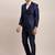 Tailored-fit single-breasted three-piece suit