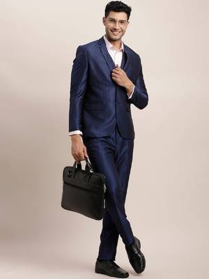 Tailored-fit single-breasted three-piece suit 4