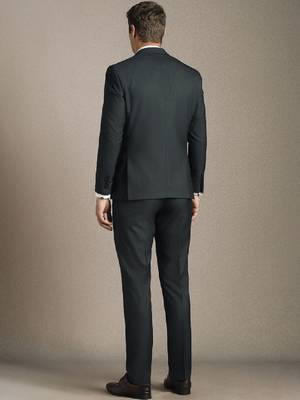 Slim-fit single-breasted two-piece suit 3