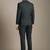 Slim-fit single-breasted two-piece suit