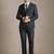 Slim-fit single-breasted two-piece suit