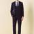 Slim-fit single-breasted three-piece suit