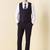 Slim-fit single-breasted three-piece suit