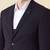 Slim-fit single-breasted three-piece suit