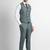 Slim-fit single-breasted three-piece suit