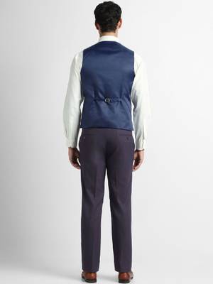 Slim-fit single-breasted three-piece suit 4