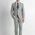 Slim-fit single-breasted two-piece suit