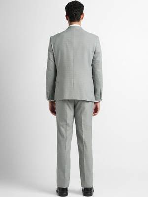Slim-fit single-breasted two-piece suit 3