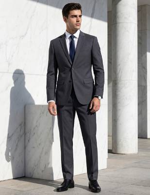 Notched lapel 2-piece formal suits 1