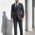 Notched lapel 2-piece formal suits