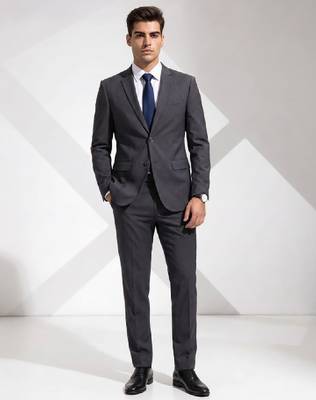 Notched lapel 2-piece formal suits 4
