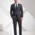 Notched lapel 2-piece formal suits