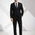 Notched lapel 2-piece formal suits