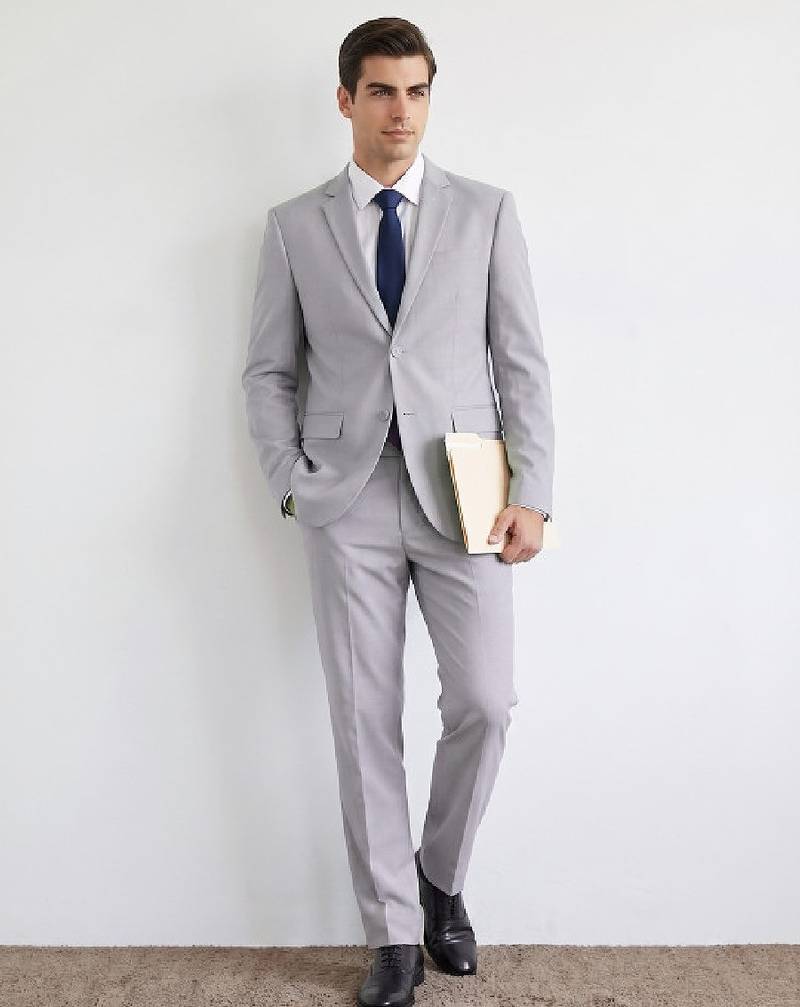 Notched lapel 2-piece formal suits
