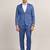 Pure cotton tailored fit single breasted two-piece suits