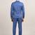 Pure cotton tailored fit single breasted two-piece suits