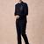 Self design tailored fit jodhpuri two-piece suit