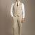 Slim-fit single-breasted three-piece suit
