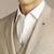 Slim-fit single-breasted three-piece suit