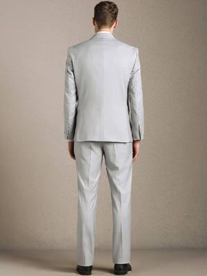 Slim-fit single-breasted two-piece suit 3