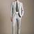 Slim-fit single-breasted two-piece suit