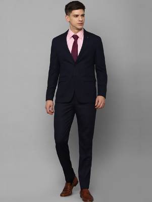 Slim-fit single-breasted two-piece suit 1