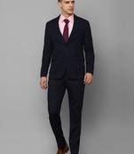 Slim-fit single-breasted two-piece suit