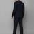 Slim-fit single-breasted two-piece suit