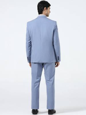Slim-fit single-breasted two-piece suit 3
