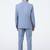 Slim-fit single-breasted two-piece suit