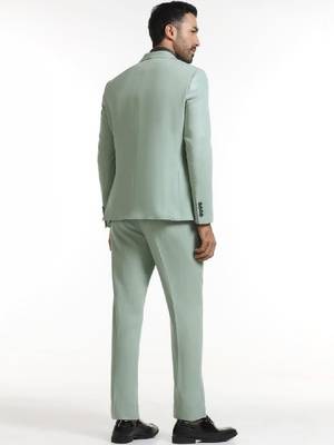Slim-fit single-breasted three-piece suit 3