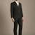 Notched lapel slim fit 2 piece blazer and trousers suits