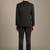 Notched lapel slim fit 2 piece blazer and trousers suits