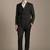 Notched lapel slim fit 2 piece blazer and trousers suits