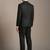 Self design notched lapel slim fit 2 piece blazer and trousers suits