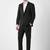 Notched lapel slim fit 2 piece blazer and trousers suits