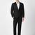 Notched lapel slim fit 2 piece blazer and trousers suits