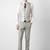 Notched lapel slim fit 3 piece suits