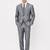 Tailored fit single-breasted three-piece suit