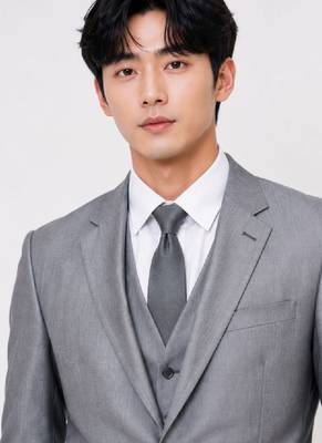 Tailored fit single-breasted three-piece suit 2