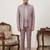 Embroidered three piece suits