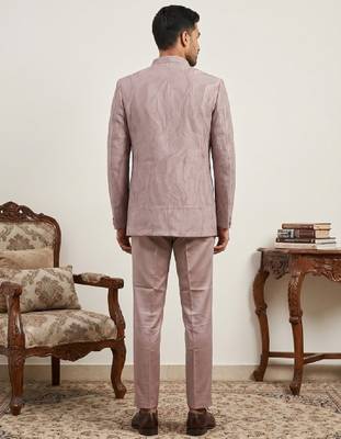 Embroidered three piece suits 4