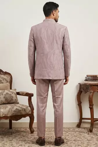 Embroidered three piece suits