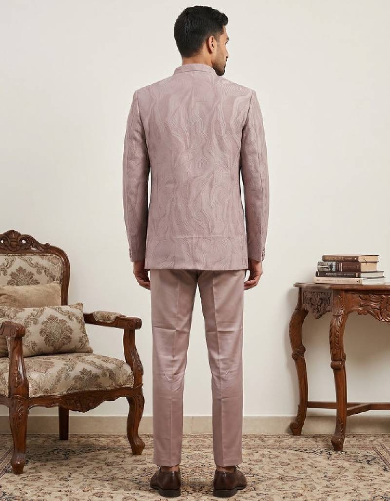 Embroidered three piece suits